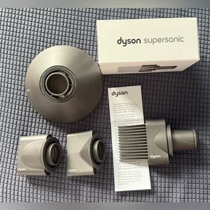 Dyson Supersonic Hair Dryer Attachments – Set of 4 (Brand New)